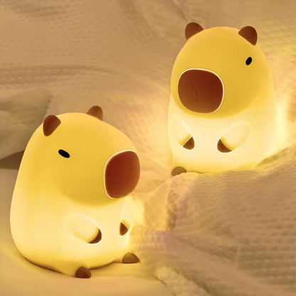 Cute Capybara Night Light Children's