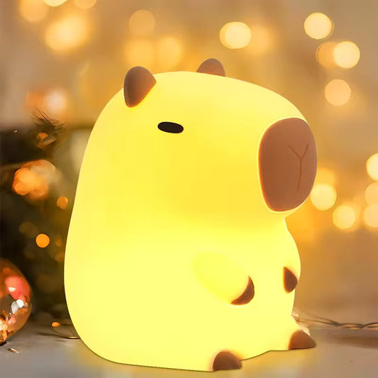 Cute Capybara Night Light Children's